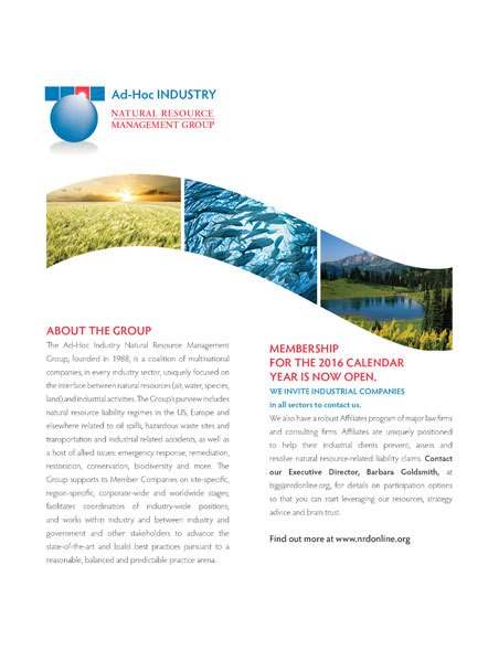 Print Ad - Natural Resource Managent Group
